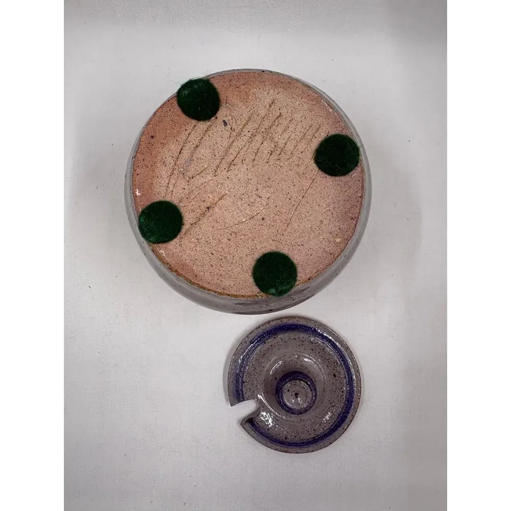 St. Michael’s MD Small Salt Glazed Pottery Jar